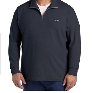 Vineyard Vines Dark Blue Pima Cotton Top